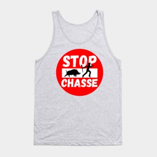 Stop hunting France Tank Top